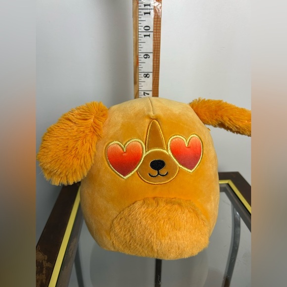 Squishmallows Finley Dog Plush Stuffed Animal Orange - Picture 5 of 9